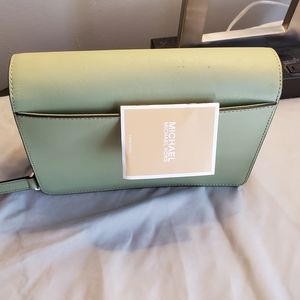 Michael Kors Green cross body bag